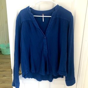 Free people long sleeve shirt